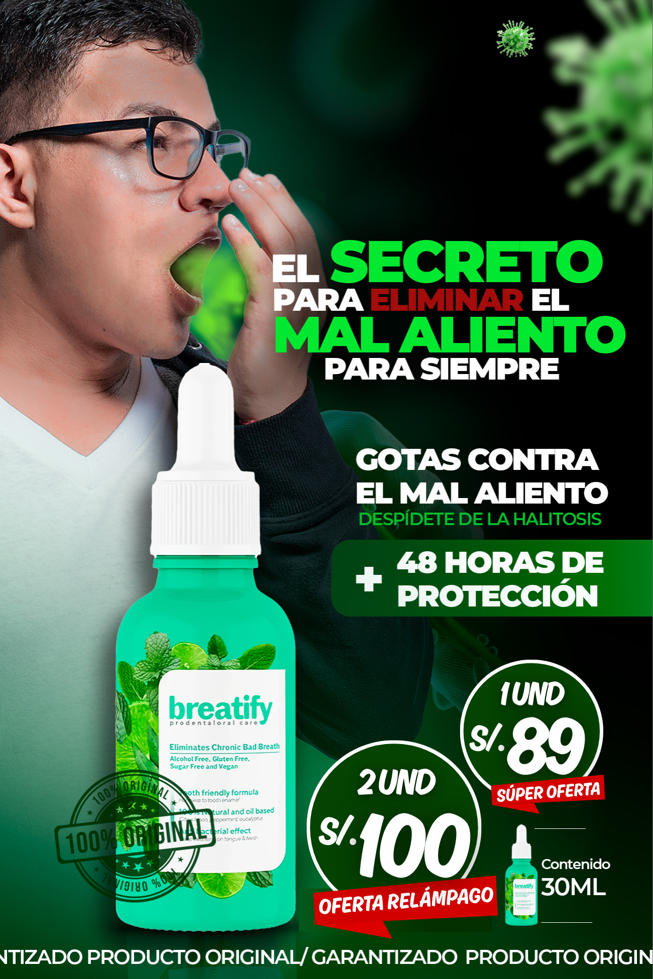 BREATIFY™ - GOTAS CONTRA EL MAL ALIENTO